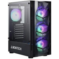 Montech X1 MESH Black ATX Mid Tower Gaming Case